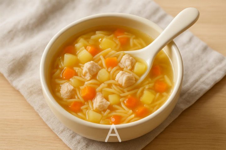 Куриный суп с вермишелью (адаптация с общего стола)