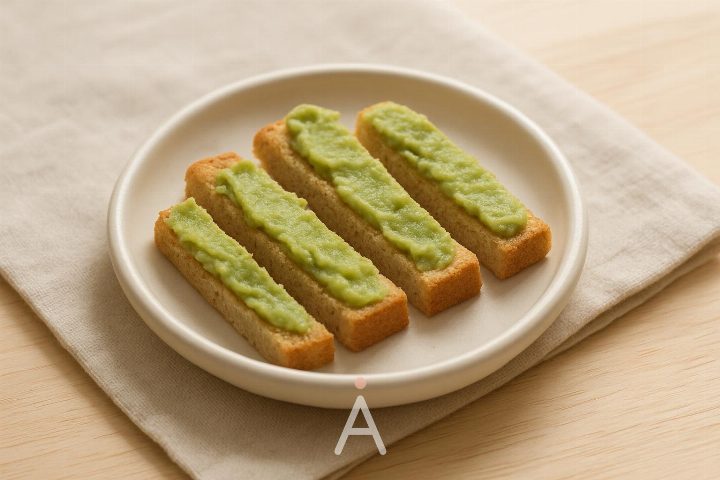 Тост-полоски с авокадо